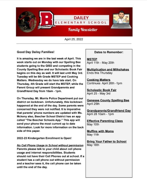 Newsletter 4.25.22 page 1