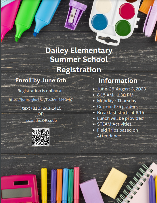 Dailey enrollment